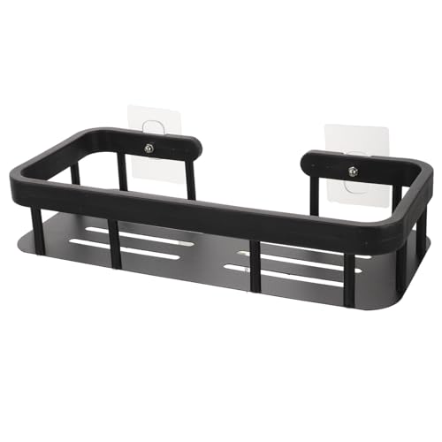VALICLUD Duschablage ohne Bohren Schwarzes Multifunktionales Wandregal Rostfrei Strapazierfähiger Organizer für Dusche und Küche Vielseitiger Seifenhalter und Badregal zur Einfachen VALICLUD Duschablage ohne Bohren Schwarzes Multifunktionales Wandregal Rostfrei Strapazierfähiger Organizer für Dusche und Küche Vielseitiger Seifenhalter und Badregal zur Einfachen von VALICLUD