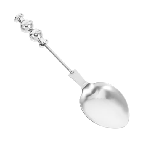 VALICLUD Edelstahl DIY Beadable Teelöffel zum Verzieren Vielseitiger Haushaltslöffel für Joghurt Eis und Tee Stilvolles Robustes Besteck für Kreative Küchenhelfer VALICLUD Edelstahl DIY Beadable Teelöffel zum Verzieren Vielseitiger Haushaltslöffel für Joghurt Eis und Tee Stilvolles Robustes Besteck für Kreative Küchenhelfer von VALICLUD