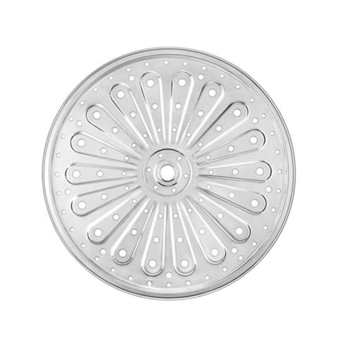 VALICLUD Edelstahl Dämpfeinsatz Steamer Platte mit Glatter Oberfläche und Runden Kanten Robustes Küchen Dämpfgestell für Töpfe Leicht Kompakt Einfach zu Reinigen und Verformungsfrei von VALICLUD