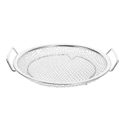 VALICLUD Edelstahl Frittierkorb Grobes Netz Öl Abtropfplatte Doppelgriff Pommes Frites Halter Multifunktionaler Küchenhalter für Frittieren und Gemüse Abtropfen VALICLUD Edelstahl Frittierkorb Grobes Netz Öl Abtropfplatte Doppelgriff Pommes Frites Halter Multifunktionaler Küchenhalter für Frittieren und Gemüse Abtropfen von VALICLUD