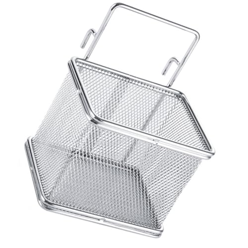 VALICLUD Edelstahl Mesh netz Hot pot Korb Quadratisch Hängender Filterkorb für Fondue und Suppentopf Rostfrei Leicht zu Reinigen Praktisch für Küche und Restaurant von VALICLUD