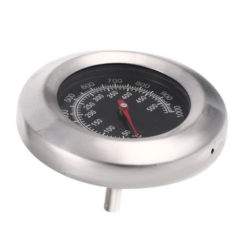 VALICLUD Edelstahl Ofenthermometer Hitzebeständig Schnelles Ablesen Backofen Bbq Grill Küchen Thermometer Multifunktional für Backen Ölpfanne und Grill von VALICLUD