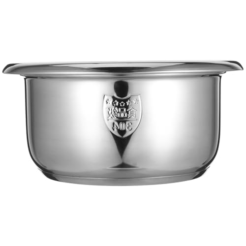 VALICLUD Edelstahl Reiskocher Innentopf Ersatzteil Elektrischer Kochtopf mit Antihaftbeschichtung Gleichmäßige Hitzeverteilung Zeitersparnis Kompatibel mit Diversen Marken VALICLUD Edelstahl Reiskocher Innentopf Ersatzteil Elektrischer Kochtopf mit Antihaftbeschichtung Gleichmäßige Hitzeverteilung Zeitersparnis Kompatibel mit Diversen Marken von VALICLUD