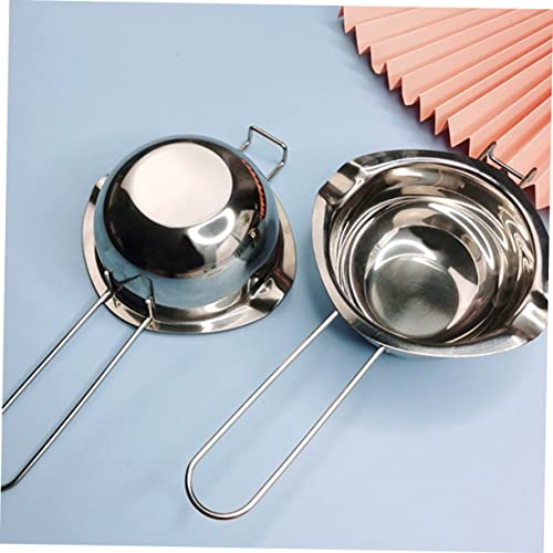 VALICLUD Edelstahl Schmelztopf Butter Schmelzschale Schmelzbehälter für Backen Schokolade Käse Schmelzen Kompakt Leicht Langlebig für Küche Party und Dekoration VALICLUD Edelstahl Schmelztopf Butter Schmelzschale Schmelzbehälter für Backen Schokolade Käse Schmelzen Kompakt Leicht Langlebig für Küche Party und Dekoration von VALICLUD