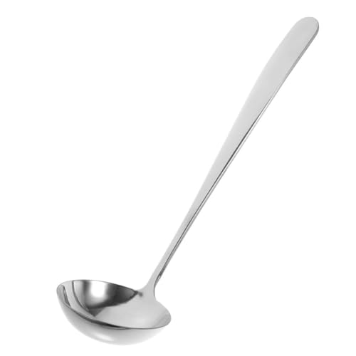 VALICLUD Edelstahl Suppenkelle mit Langem Griff Ergonomischer Küchenlöffel Vielseitig Einsetzbar Leicht und Kompakt für Kochen Picknick und Professionelle Gastronomie VALICLUD Edelstahl Suppenkelle mit Langem Griff Ergonomischer Küchenlöffel Vielseitig Einsetzbar Leicht und Kompakt für Kochen Picknick und Professionelle Gastronomie von VALICLUD