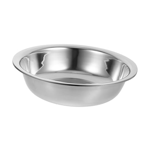 VALICLUD Edelstahlschüssel Rostfrei Vielseitig Einsetzbar als Suppenschale Reisschale und Waschbecken für Haushalt Gastronomie und Familienfeiern Langlebig und Pflegeleicht VALICLUD Edelstahlschüssel Rostfrei Vielseitig Einsetzbar als Suppenschale Reisschale und Waschbecken für Haushalt Gastronomie und Familienfeiern Langlebig und Pflegeleicht von VALICLUD
