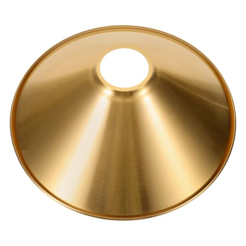 VALICLUD Eisen Lampenschirm Kupferfarben Modern Schirm für Nachttischlampe und Ersatzlampenschirme Vielseitig für Wohnzimmer Bar Büro Restaurant Flur Geeignet VALICLUD Eisen Lampenschirm Kupferfarben Modern Schirm für Nachttischlampe und Ersatzlampenschirme Vielseitig für Wohnzimmer Bar Büro Restaurant Flur Geeignet von VALICLUD