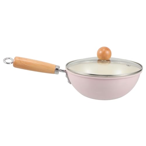VALICLUD Eisenpfanne mit Glasdeckel Keramikbeschichtete Antihaft Bratpfanne Tiefer Wok für Gas und Induktionsherde Langlebig Gleichmäßige Hitzeverteilung Familienfreundliche VALICLUD Eisenpfanne mit Glasdeckel Keramikbeschichtete Antihaft Bratpfanne Tiefer Wok für Gas und Induktionsherde Langlebig Gleichmäßige Hitzeverteilung Familienfreundliche von VALICLUD