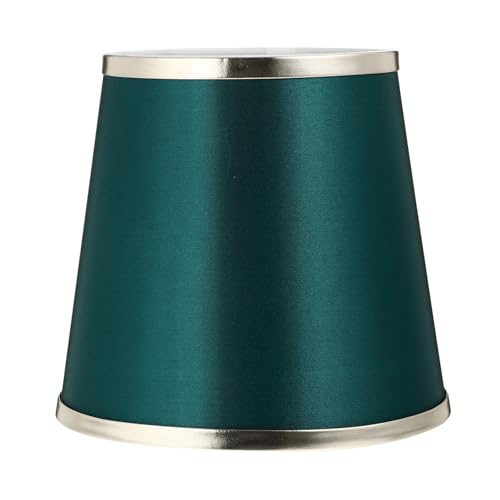 VALICLUD Eleganter Stoff Lampenschirm Dunkelgrün Hochwertige Deckenlampe für Stilvolle Raumdekoration Installieren und Langlebig für Wohnzimmer und Schlafzimmer von VALICLUD