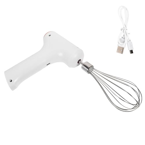 VALICLUD Elektrischer Handmixer Multifunktional Wiederaufladbarer Eierschläger Sicherer Handheld Rührer für Eier Butter Marinaden zum Backen und Kochen von VALICLUD