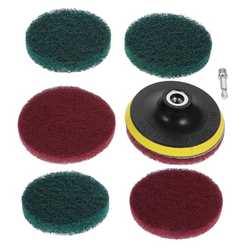VALICLUD Elektro bohrmaschinen Scheuerpads für Fliesen Auto Radnaben Vielseitige Bürsten für Gründliche Fahrzeug Bodenreinigung von VALICLUD
