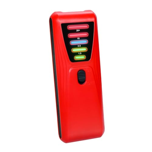 VALICLUD Elektromagnetisches Strahlungsmessgerät Tragbarer Emf Scanner für Haushaltsgeräte Präzise Prüfung von Strahlung Kompakt Leicht für Tv Computer Kühlschrank von VALICLUD