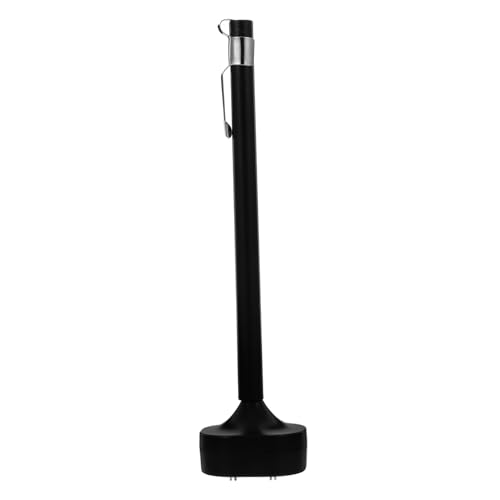 VALICLUD Elektronisches Lebensmittelthermometer Hochpräzises Küchenthermometer für Grill Bbq und Backen Mit Abdeckung für Geflügel und Einfach zu Bedienen Langlebig Schwarz von VALICLUD