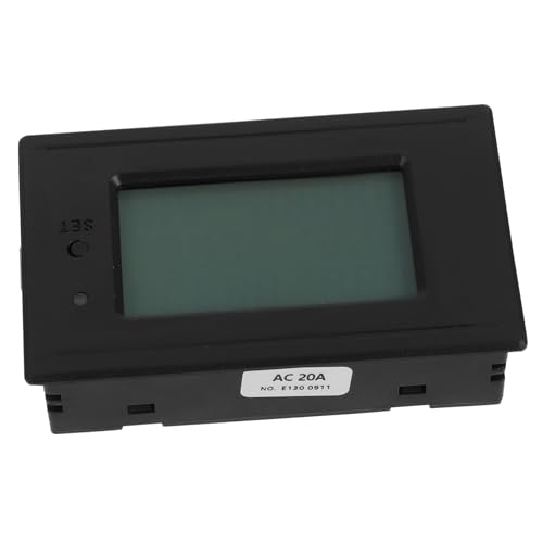 VALICLUD Elektronisches Strommessgerät LCD Volt Strommonitor Energiemessgerät für Haushaltsgeräte Präzise Stromverbrauchsanalyse Elektrische Leistungsmessung VALICLUD Elektronisches Strommessgerät LCD Volt Strommonitor Energiemessgerät für Haushaltsgeräte Präzise Stromverbrauchsanalyse Elektrische Leistungsmessung von VALICLUD