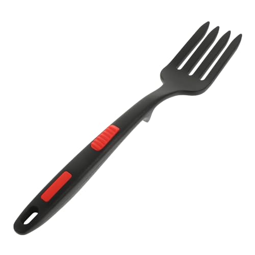 VALICLUD Ergonomische Silikon Verschleißfest Rutschfest Praktische Salat und Abendgabel Hitzebeständig Bequemes Küchenwerkzeug für Sicheres Kochen und Servieren von VALICLUD
