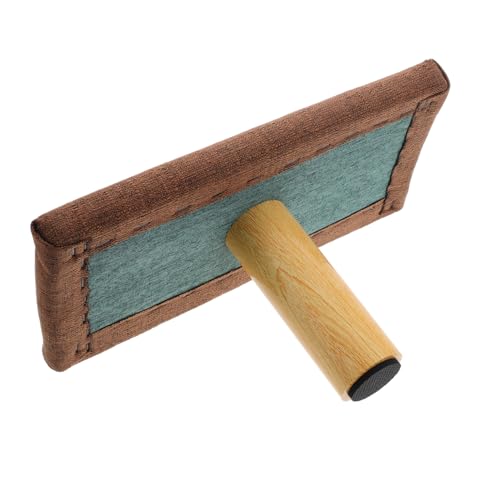 VALICLUD Ergonomischer Meditationsstuhl Einbeiniges Design mit Polster Fördert Natürliche Haltung und Entspannung Vielseitig für Meditation Knien und Balanceübungen Mittelgroß Braun für von VALICLUD