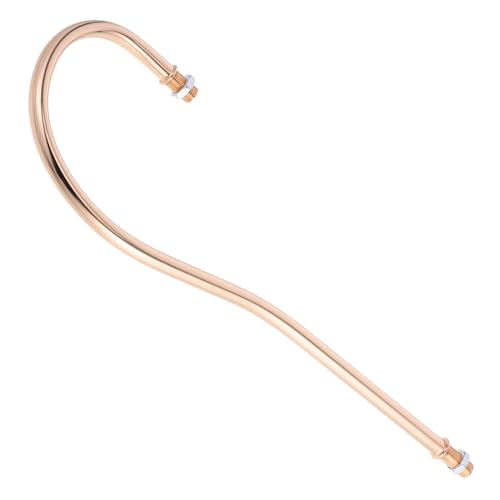 VALICLUD Ersatzgewindespindel Gebogene Lampenstange Stabile DIY Lampenteile Kompatibel Robust für Tischlampen Vintage und Moderne Beleuchtung von VALICLUD