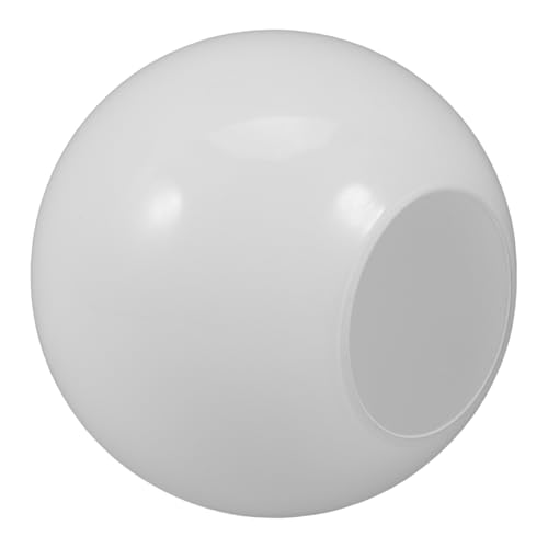 VALICLUD Ersatzglas Lampenschirm für Leuchtmittel Durchmesser Milchig Transparent für Pendelleuchten und Tischlampen Installieren und Langlebig von VALICLUD