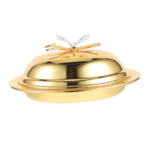 VALICLUD Europäischer Butterbehälter aus Langlebigem mit Deckel Wiederverwendbarer Butterdose für Butter Käse und Snacks Stilvoller Butter Keeper Frischhaltend und Geruchsreduzierend VALICLUD Europäischer Butterbehälter aus Langlebigem mit Deckel Wiederverwendbarer Butterdose für Butter Käse und Snacks Stilvoller Butter Keeper Frischhaltend und Geruchsreduzierend von VALICLUD
