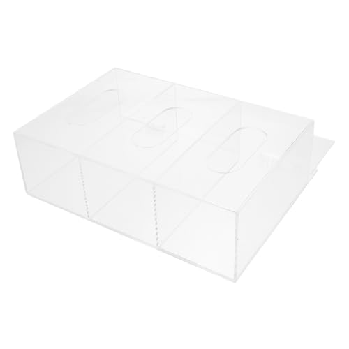 VALICLUD Fach Wandhalterung Handschuhspender aus Transparentem Acryl Platzsparende Aufbewahrungsbox für Einweghandschuhe und Masken Langlebiger Handschuhhalter für Labor und Praxis VALICLUD Fach Wandhalterung Handschuhspender aus Transparentem Acryl Platzsparende Aufbewahrungsbox für Einweghandschuhe und Masken Langlebiger Handschuhhalter für Labor und Praxis von VALICLUD