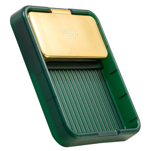 VALICLUD Faltbarer Topfdeckelhalter und Küchenlöffelablage Verschleißfester Faltbarer Deckelständer für Arbeitsplatte Multifunktionaler Küchenorganizer zur Ordentlichen Aufbewahrung von von VALICLUD