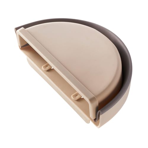 VALICLUD Faltbarer Wand mülleimer Beige Hängender Müllbehälter für Küche Auto und Schlafzimmer Platzsparend Geruchsneutral Robuster Kunststoff Multifunktionaler Abfallbehälter zum von VALICLUD