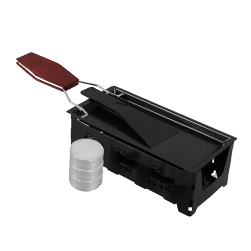 VALICLUD Faltbares Raclette Grillpfannen mit Holzgriff Antihaftbeschichtet Tragbar für Outdoor Camping und Picknick Teilig mit Kerzen Vielseitig für Käse und Butter Stilvolles Design VALICLUD Faltbares Raclette Grillpfannen mit Holzgriff Antihaftbeschichtet Tragbar für Outdoor Camping und Picknick Teilig mit Kerzen Vielseitig für Käse und Butter Stilvolles Design von VALICLUD