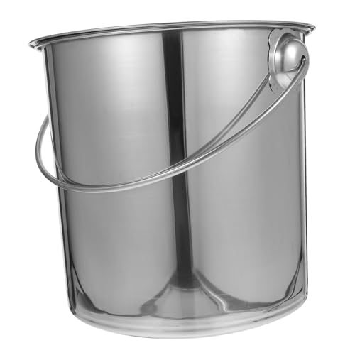 VALICLUD Feuerstelle Eimer mit Deckel Aschkübel für Kamin und Ofen Robuster und Langlebiger Aschenbehälter mit Ergonomischem Griff und Aschefreiheit von VALICLUD