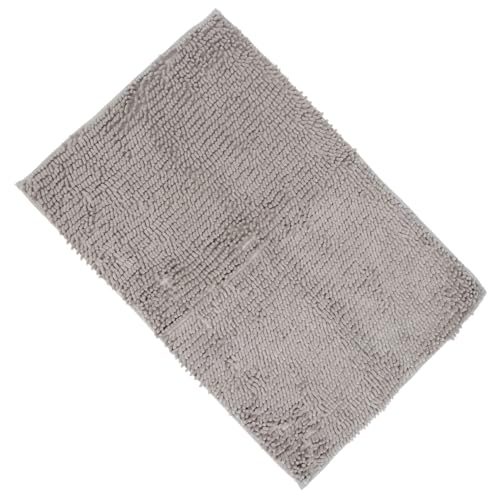 VALICLUD Flauschige Chenille Türmatte Rutschfester Saugfähiger Fußteppich für Küche Bad Schlafzimmer Dicke Mikrofaser Bodenmatte mit Rutsch Basis Praktischer Schmutzfangteppich von VALICLUD