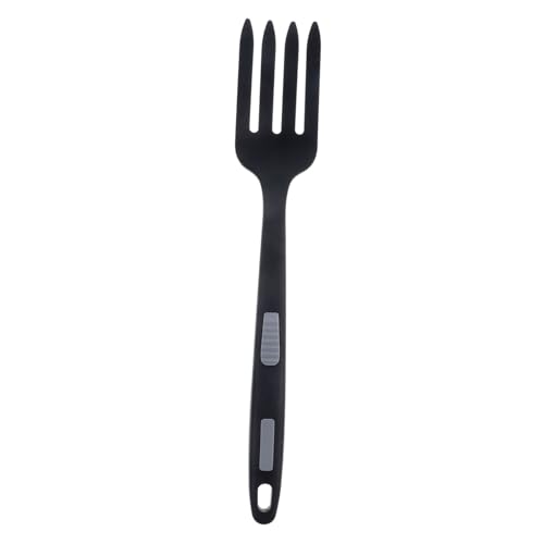VALICLUD Flexible Silikon Kochgabel Nudelgabel Antihaftbeschichtet Leicht Hitzebeständig Küchenhelfer Multifunktional Für Pasta und Kochen von VALICLUD