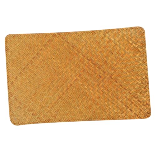 VALICLUD Gewebtes Tischset Schützende Untersetzer Küchen-tischset Für Teller Und Tassen Isoliert Hitzeschäden Schützt Vor Kratzern Und Flecken Hellorange VALICLUD Gewebtes Tischset Schützende Untersetzer Küchen-tischset Für Teller Und Tassen Isoliert Hitzeschäden Schützt Vor Kratzern Und Flecken Hellorange von VALICLUD