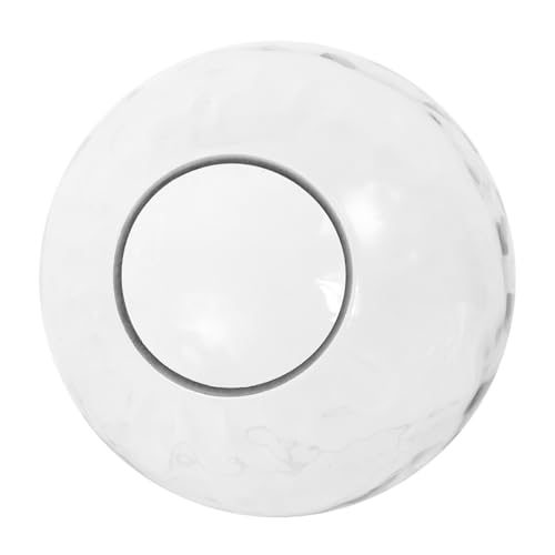 VALICLUD Glas Lampenschirm Kugel Ømm Ersatz Hängelampe Deckenleuchte Lampenabdeckung aus Klarglas für Wohnzimmer Pendelleuchte Dekorativer Lampenschirm von VALICLUD