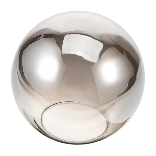 VALICLUD Glas Lampenschirm Kugelförmig Ømm Rauchgrau Halbkreis Pendelleuchte Ersatz Abdeckung Modern Elegant Wohnraum Dekoration Robust Poliert VALICLUD Glas Lampenschirm Kugelförmig Ømm Rauchgrau Halbkreis Pendelleuchte Ersatz Abdeckung Modern Elegant Wohnraum Dekoration Robust Poliert von VALICLUD