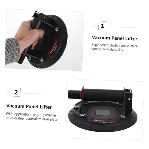 VALICLUD Glas saugnapf mit Starkem Griff Vakuumheber für Fliesen Granit Glasplatten Ergonomisch Rutschfest Sicher für Glatte Saubere Oberflächen bis Industriequalität von VALICLUD