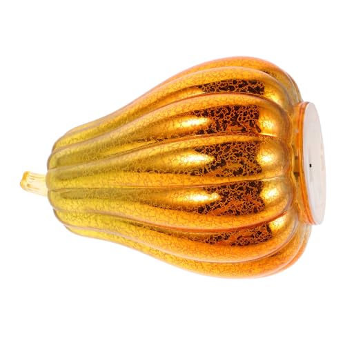VALICLUD Glaskürbis Ornament Dekor Halloween Kürbislampe Halloween Party Kürbis Herbst Beleuchtete Glaskürbisse Süßes Kürbis Nachtlicht Elektrischer Orange VALICLUD Glaskürbis Ornament Dekor Halloween Kürbislampe Halloween Party Kürbis Herbst Beleuchtete Glaskürbisse Süßes Kürbis Nachtlicht Elektrischer Orange von VALICLUD