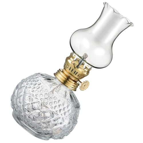 VALICLUD Glasöllampe Petroleumlampe Vintage Glaspetroleumlaterne Dekoration Für Home Esstisch Schreibtisch Ornament Sturmlaterne VALICLUD Glasöllampe Petroleumlampe Vintage Glaspetroleumlaterne Dekoration Für Home Esstisch Schreibtisch Ornament Sturmlaterne von VALICLUD