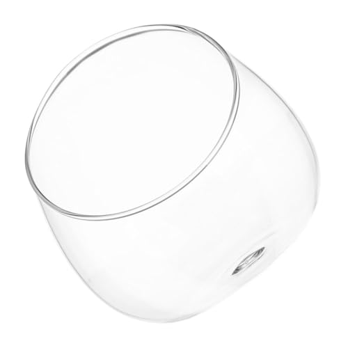 VALICLUD Glasvase mit Schrägem Öffnungsdesign Transparentes Hydroponik-Terrarium für Sukkulenten Desktop-pflanzenhalter Vielseitige Tischdeko und Geschenkidee für Pflanzenliebhaber VALICLUD Glasvase mit Schrägem Öffnungsdesign Transparentes Hydroponik-Terrarium für Sukkulenten Desktop-pflanzenhalter Vielseitige Tischdeko und Geschenkidee für Pflanzenliebhaber von VALICLUD