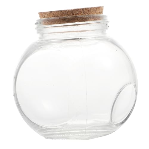 VALICLUD Großes Transparentes Glas wunschglas mit Korken Kreative DIY aufbewahrungsflasche Langlebige Dekorative Glücksflasche für Kleine Gegenstände Geschenk und Wohnaccessoire VALICLUD Großes Transparentes Glas wunschglas mit Korken Kreative DIY aufbewahrungsflasche Langlebige Dekorative Glücksflasche für Kleine Gegenstände Geschenk und Wohnaccessoire von VALICLUD