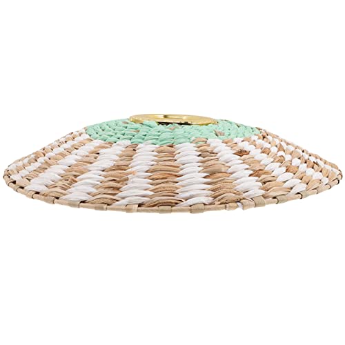 VALICLUD Hängelampe Papier Lampenschirm Retro Gewebter Lampenschirm für Pendelleuchte Hängelampe für Wohnzimmer Restaurants und Küchen VALICLUD Hängelampe Papier Lampenschirm Retro Gewebter Lampenschirm für Pendelleuchte Hängelampe für Wohnzimmer Restaurants und Küchen von VALICLUD