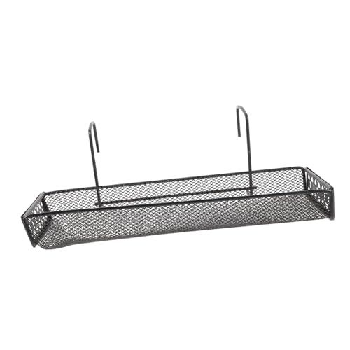 VALICLUD Hängeregal Für Balkonpflanzgefäße Schwarz Metall Hängendes Blumentopfregal Für Pflanzen Im Freien Für Fenster Und Balkone Pflanzregal Mit Haken Für Blumen Und Kräuter von VALICLUD