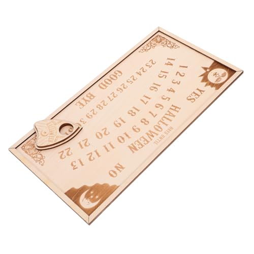 VALICLUD Halloween Countdown Holztafel Magnetisch mit Zahlenaufklebern Langlebiges Holz-board für Halloween Deko Zuhause Schule Büro Handgemachtes Craft Schild zum Tagezählen von VALICLUD