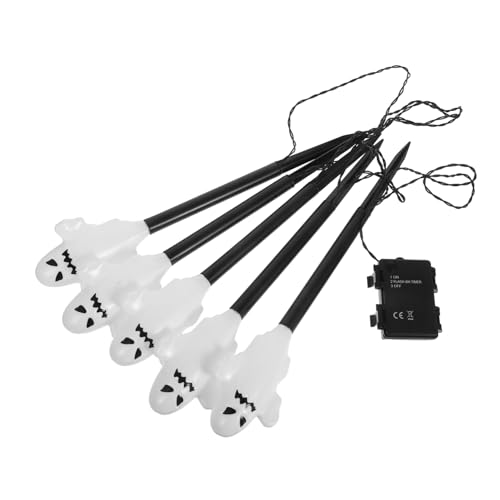 VALICLUD Halloween LED Spukgestalten Gartenleuchten Outdoor Gehweg Dekoration Für Rasen Und Terrasse von VALICLUD