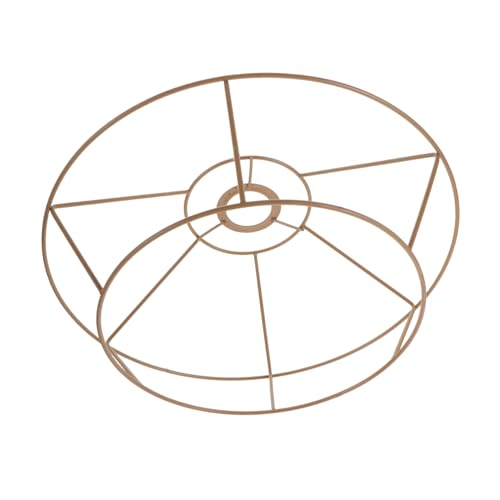VALICLUD Handgefertigter Lampenschirm-rahmen aus Robustem Metall Kompakt und Leicht für Diy-decken Tischlampen Vielseitig Einsetzbar für Wohnzimmer Esszimmer und Schlafzimmer Moderner Stil von VALICLUD