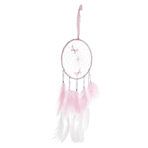 VALICLUD Handgefertigtes Windspiel mit farbigem Schmetterling Romantische Hängedeko für Zuhause Wand und Fenster Einzigartiges Feng Shui Mobile Warmes Festivalambiente von VALICLUD
