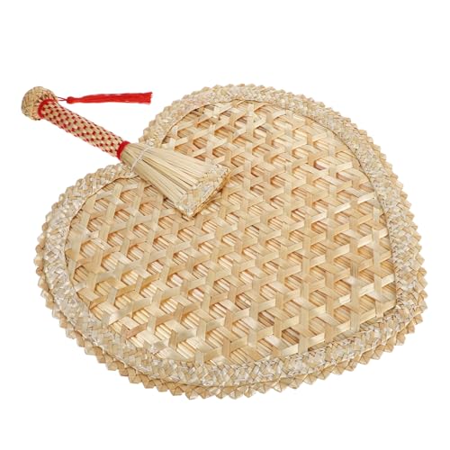 VALICLUD Handgewebter Handlicher Fächer aus Natürlichem Weizenstroh Traditioneller Chinesischer Sommer fächer für Nachhaltige Kühlung Vielseitig für Hochzeiten Strand und Dekoration VALICLUD Handgewebter Handlicher Fächer aus Natürlichem Weizenstroh Traditioneller Chinesischer Sommer fächer für Nachhaltige Kühlung Vielseitig für Hochzeiten Strand und Dekoration von VALICLUD
