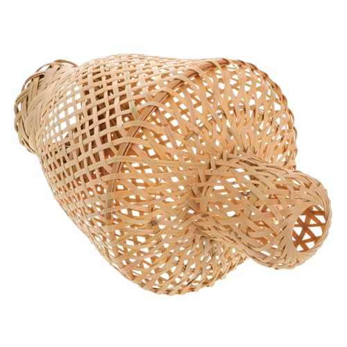 VALICLUD Handgewebter Lampenschirm Vielseitig als Laterne Kerzenhalter Vase Outdoor Deko für Terrasse Feier Schutz für Lange Nutzungsdauer VALICLUD Handgewebter Lampenschirm Vielseitig als Laterne Kerzenhalter Vase Outdoor Deko für Terrasse Feier Schutz für Lange Nutzungsdauer von VALICLUD