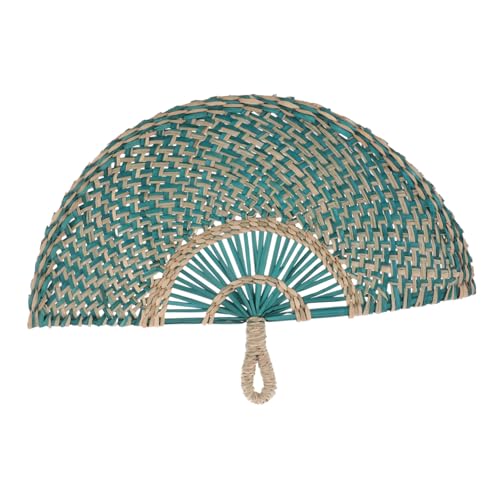 VALICLUD Handgewebter Strohfächer Wanddeko Natürlicher Halbrunder Sommerfächer Rustikal Boho Stil Handgefertigt Platzsparend für Bauernhaus und Moderne Innenräume VALICLUD Handgewebter Strohfächer Wanddeko Natürlicher Halbrunder Sommerfächer Rustikal Boho Stil Handgefertigt Platzsparend für Bauernhaus und Moderne Innenräume von VALICLUD