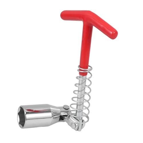 VALICLUD Handle Zündkerzenschlüssel Robustes Werkzeug für Mühelosen Zündkerzenwechsel Flexibles Design aus Strapazierfähigem für Reparaturen und Installation von VALICLUD