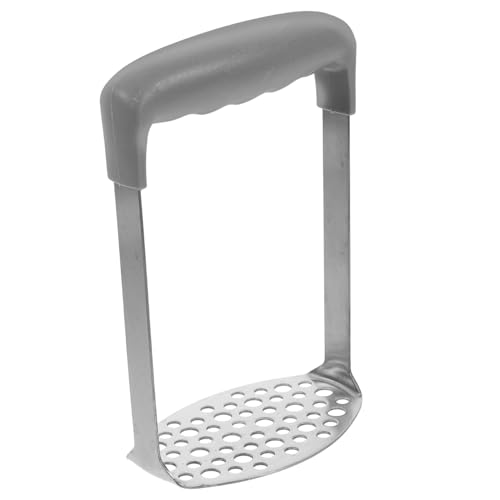 VALICLUD Handlicher Kartoffelstampfer aus Edelstahl Praktisches Küchenwerkzeug zum Stampfen von Kartoffeln Kürbis Süßkartoffeln mit Komfortablem Griff Einfach zu Reinigen Zufällige Farbe von VALICLUD