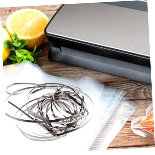 VALICLUD Heizelement Ersatzstreifen für Handheißsiegelmaschine Stabile Sichere Versiegelungsstreifen Kompatibel mit Vakuumiergeräten Langlebiges Material für Schnelles Kunststoffverpacken VALICLUD Heizelement Ersatzstreifen für Handheißsiegelmaschine Stabile Sichere Versiegelungsstreifen Kompatibel mit Vakuumiergeräten Langlebiges Material für Schnelles Kunststoffverpacken von VALICLUD